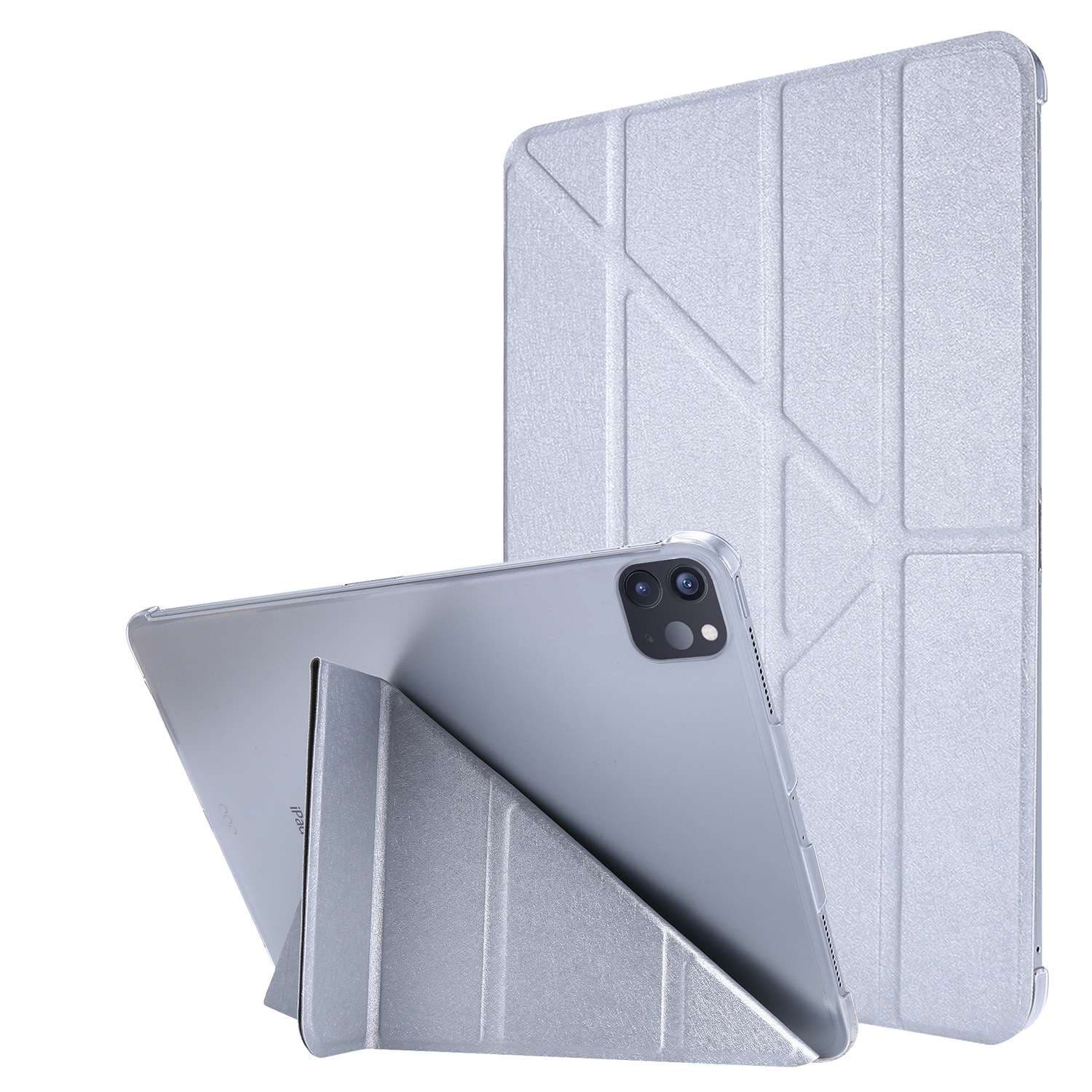 iPadケース　 折り紙風スタンド機能付き保護カバー