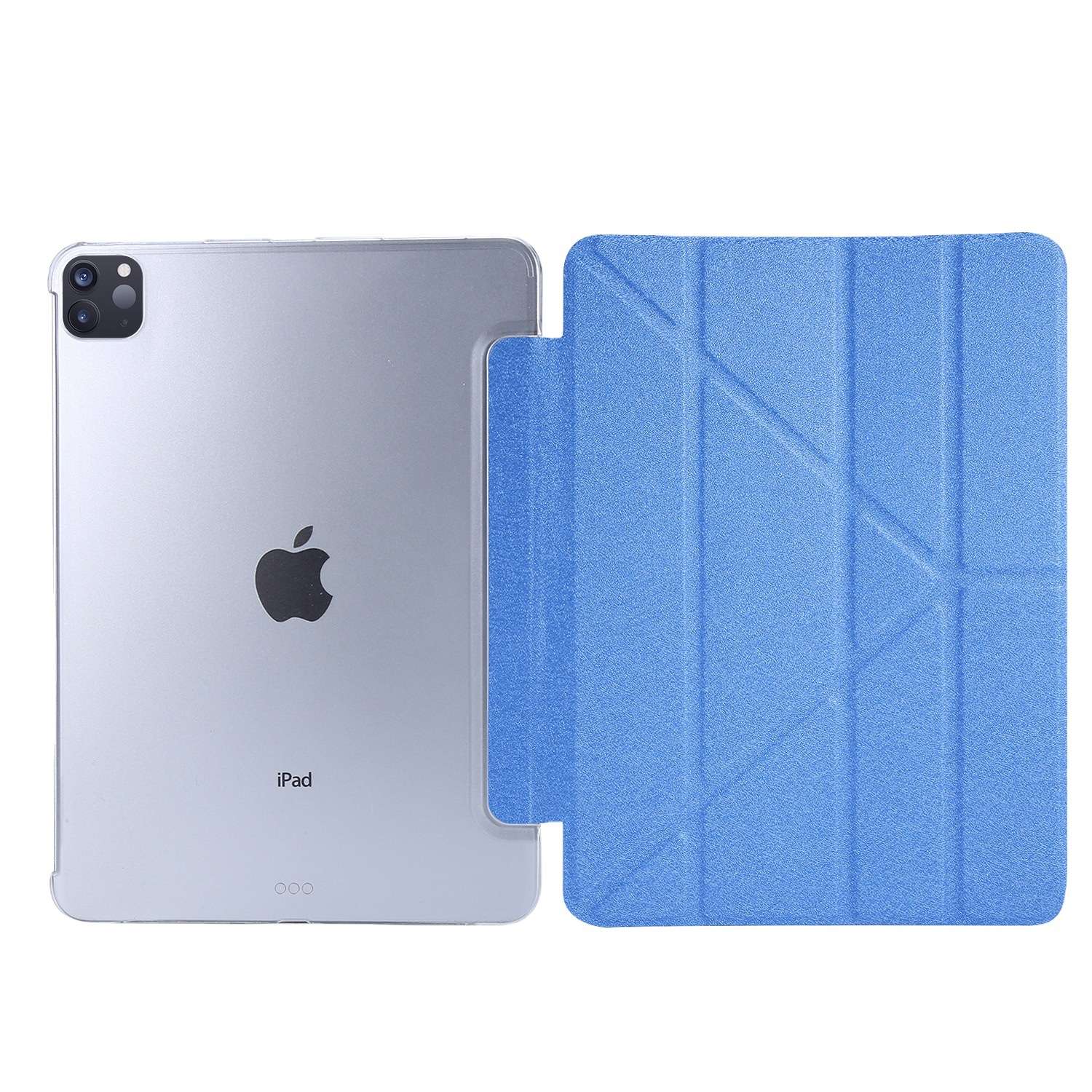 iPadケース　 折り紙風スタンド機能付き保護カバー