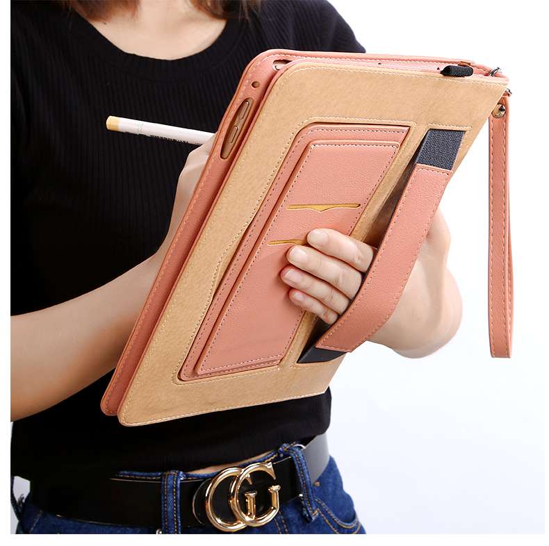 iPadケース 高級感漂う手帳型スタンド機能付き保護ケース