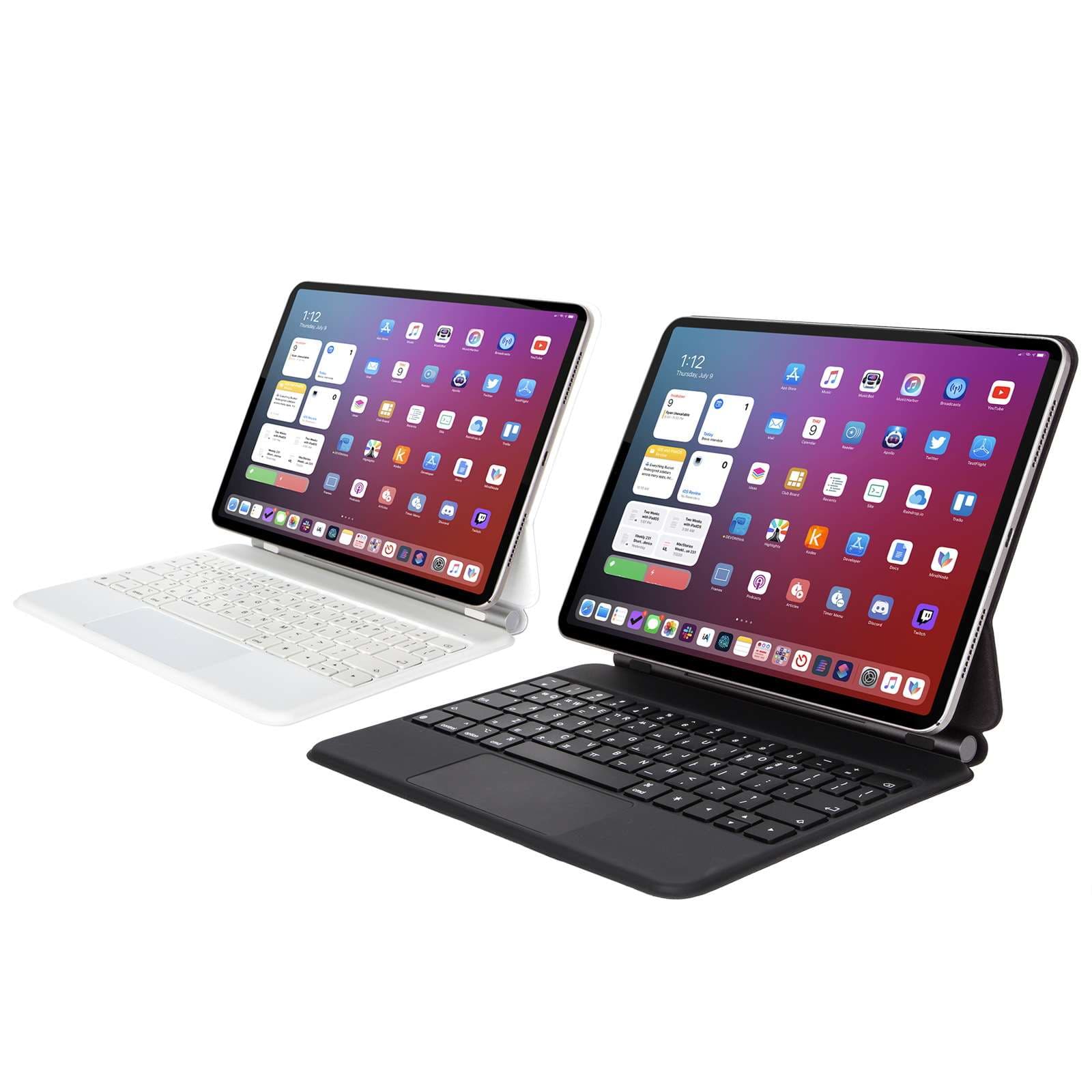 iPadケース　iPadキーボード付き充電スタンドケース