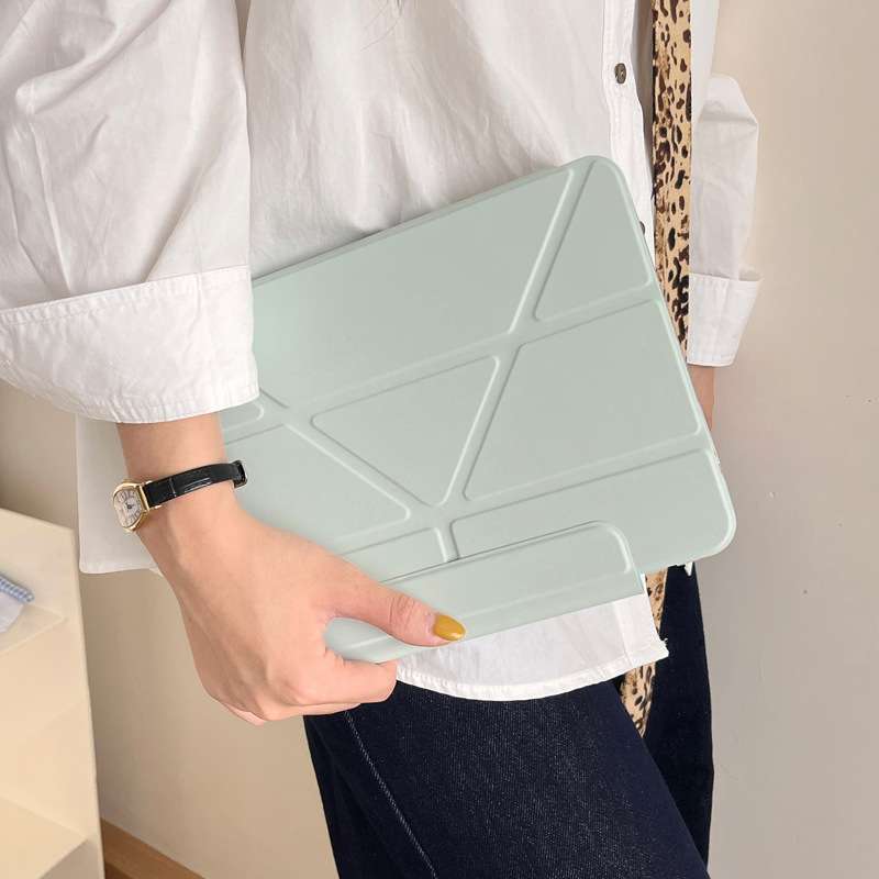 iPadケース　 幾何学模様の多機能保護カバー