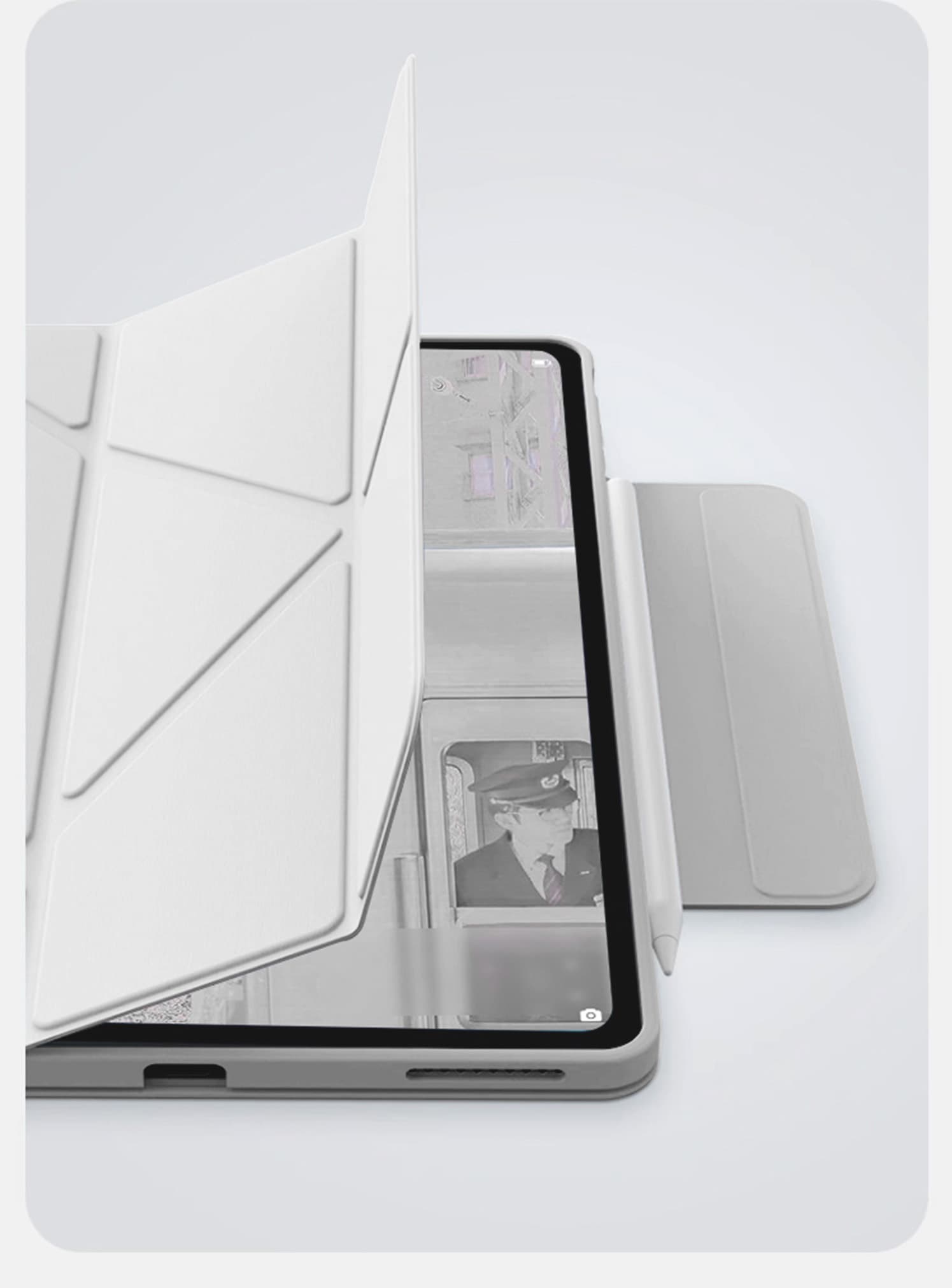 ipadカバー 折り紙風デザイン タブレット保護ケース