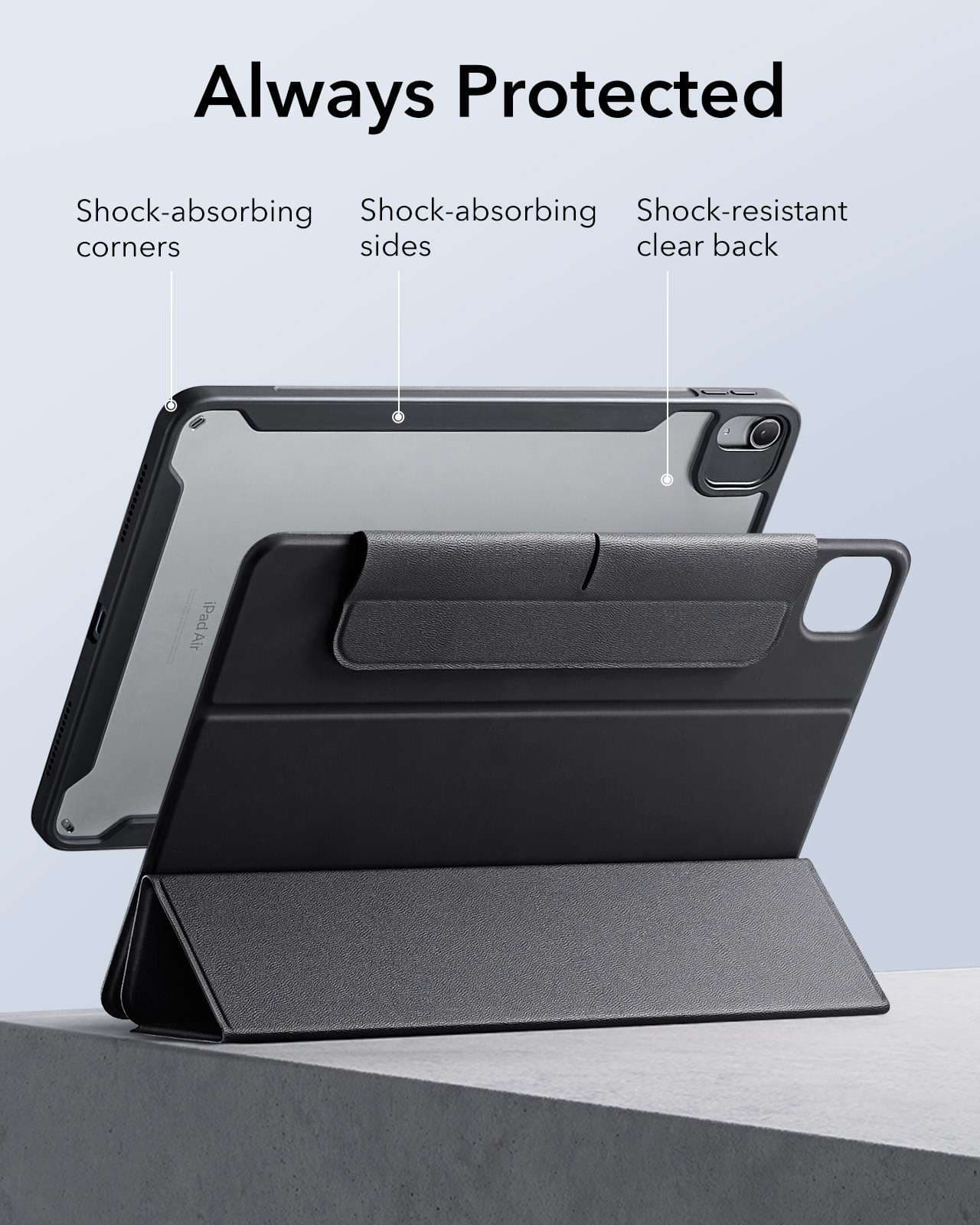 iPadケース　磁気吸着式マルチ機能アイパッド保護ケース