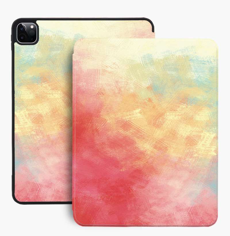 iPadケース　波形デザインのiPad第8世代用保護ケース