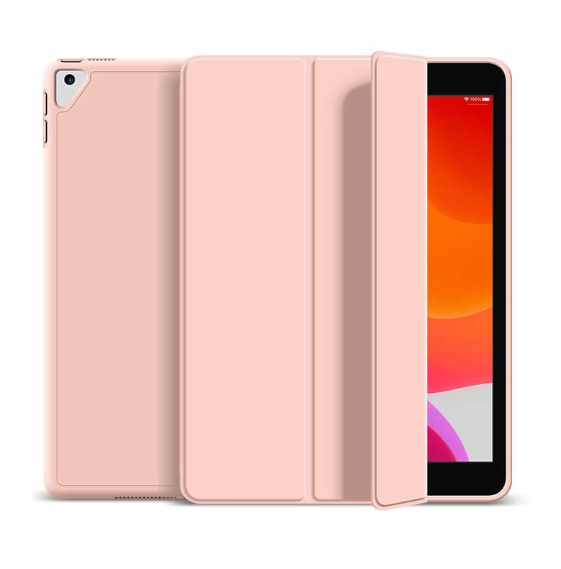 iPadケース ソフト素材スタンド機能付き保護カバー