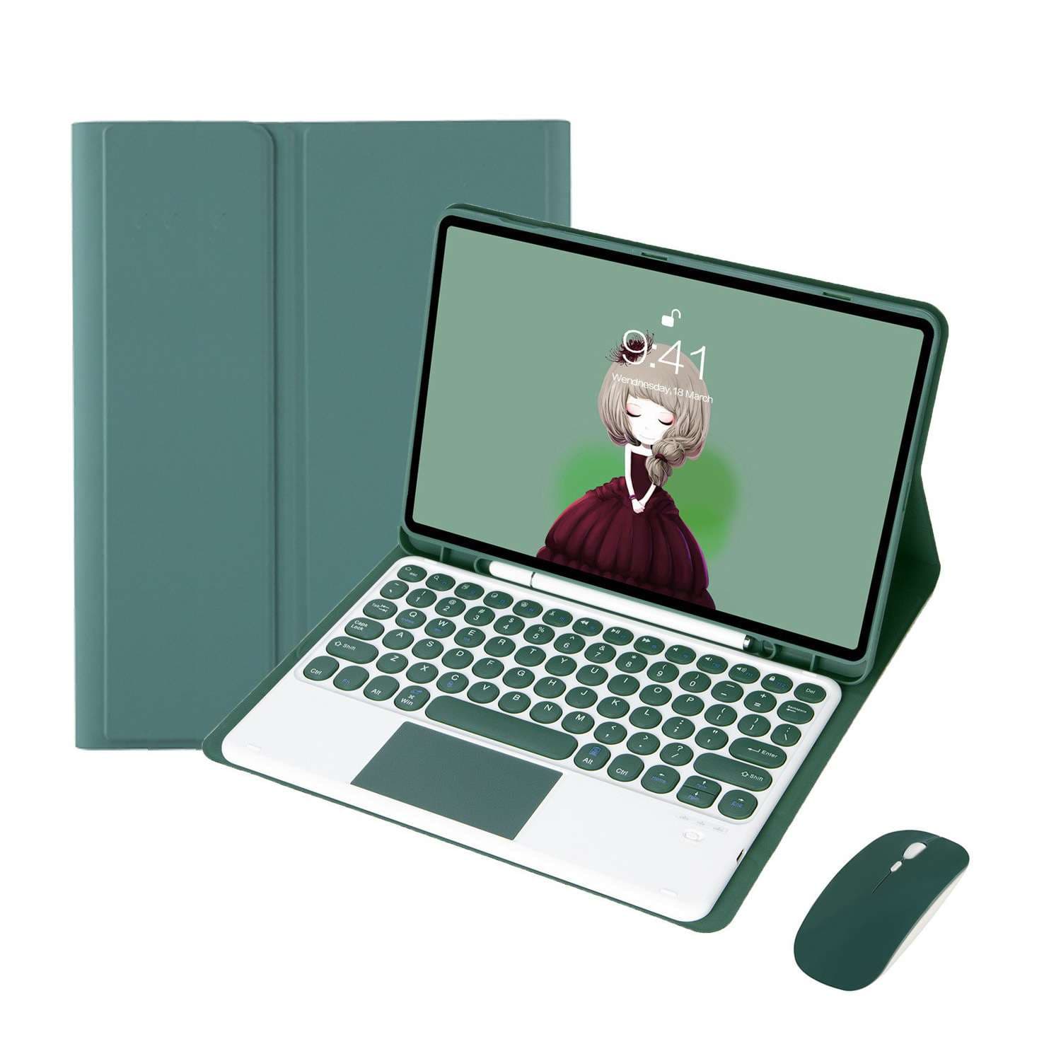 iPadケース　タブレット用 キーボード付き保護ケース