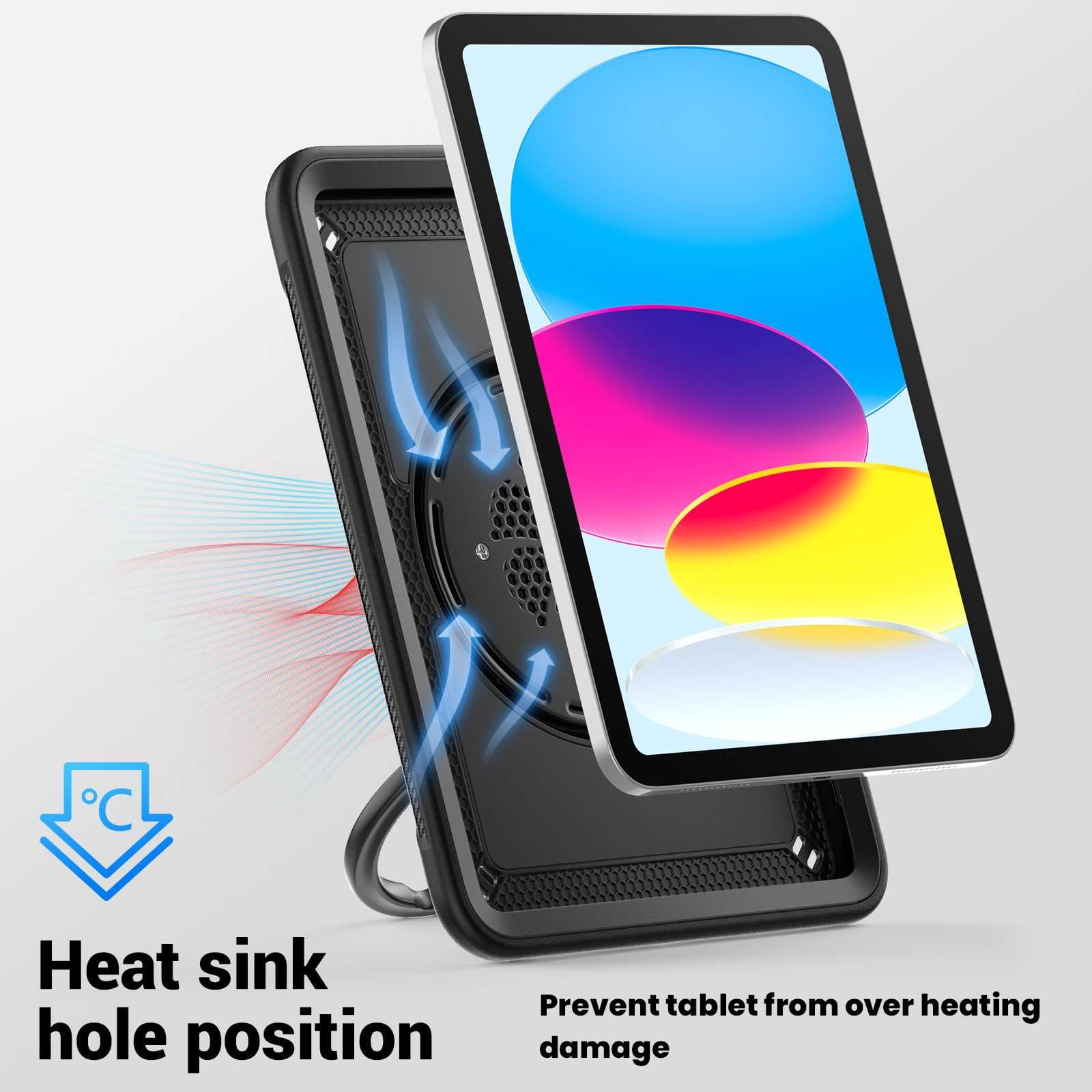 iPadケース　 第10世代用 多機能保護ケース