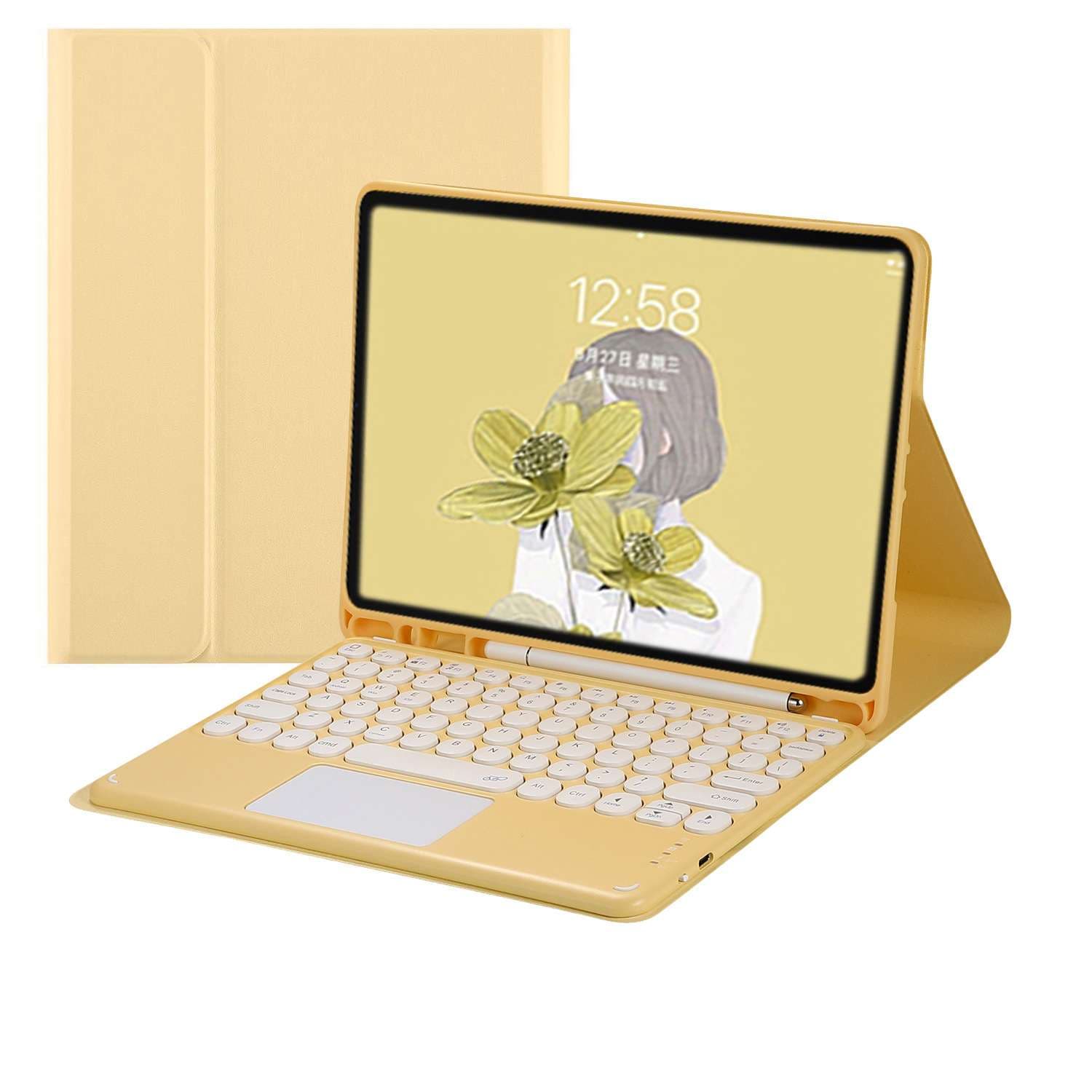 iPadケース　iPadキーボード付き保護ケース 第10世代対応