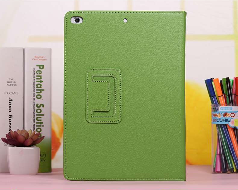 iPadケース　アイパッドエア用 シンプル手帳型保護ケース