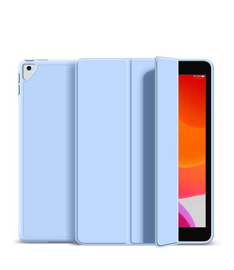 iPadケース ソフト素材スタンド機能付き保護カバー