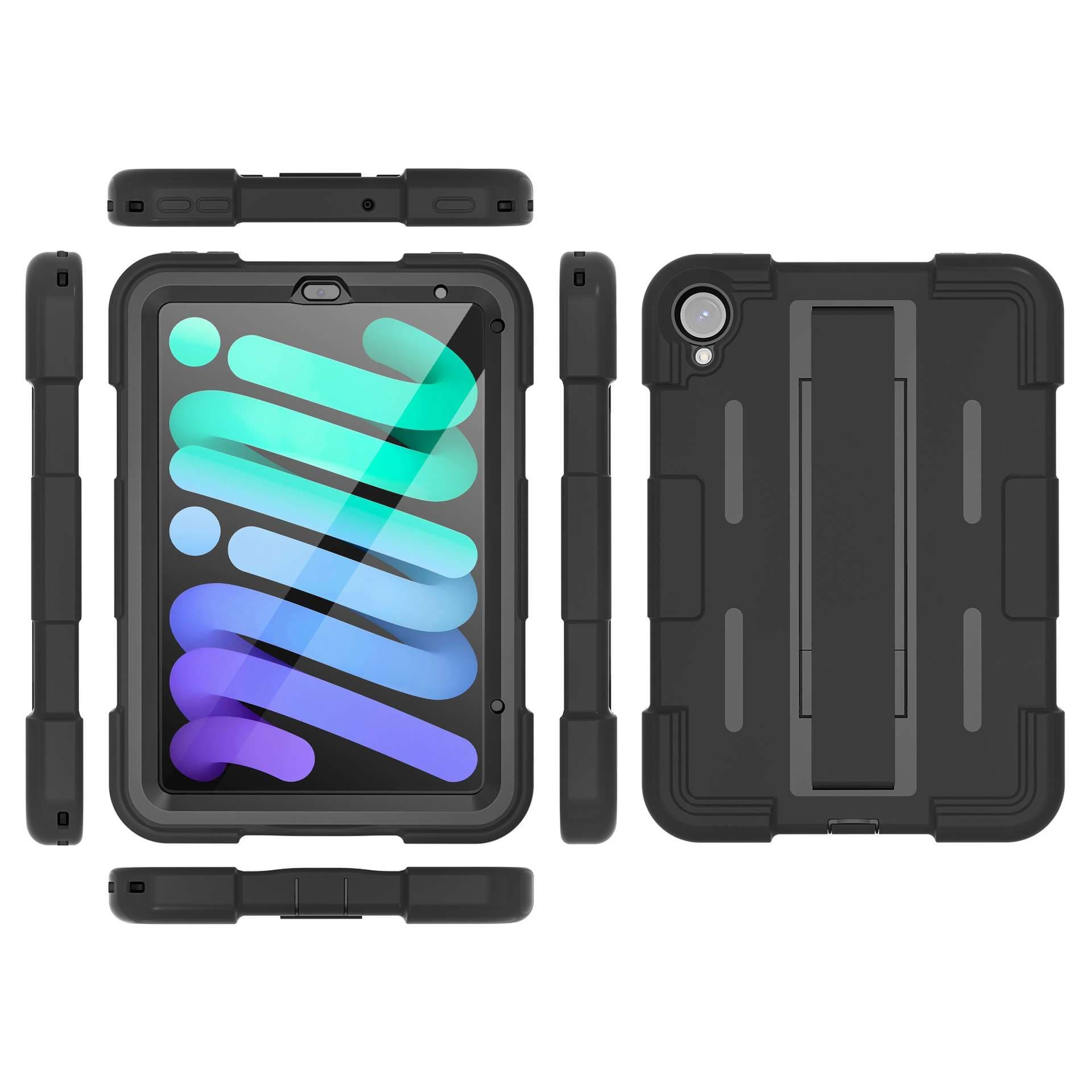 頑丈防水 iPadケース　 多機能保護カバー