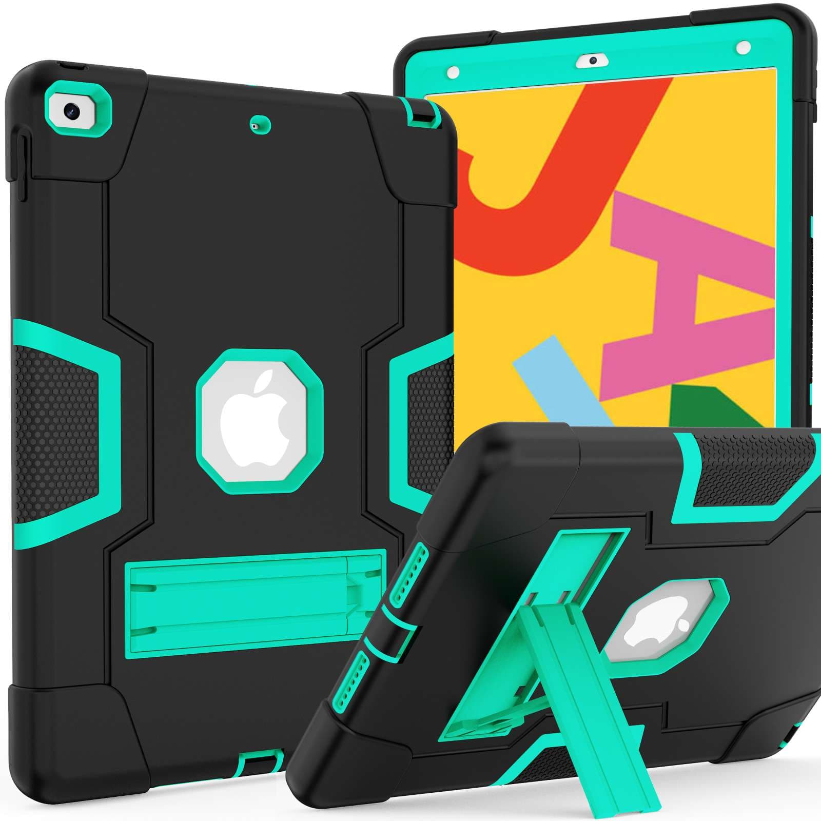 iPadケース　耐衝撃スタンド機能付きiPad第8世代保護ケース