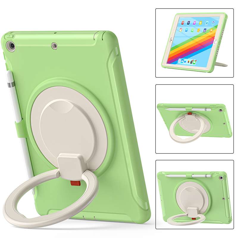 iPadケース　回転スタンド付き 耐衝撃 アイパッドエア保護ケース