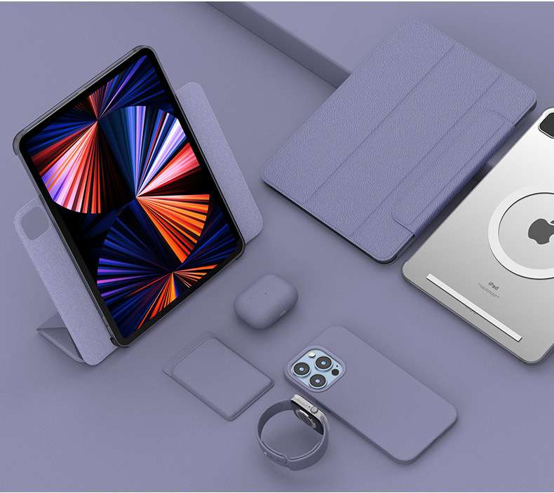 iPadケース　アイパッド第9世代用 多機能保護ケースセット