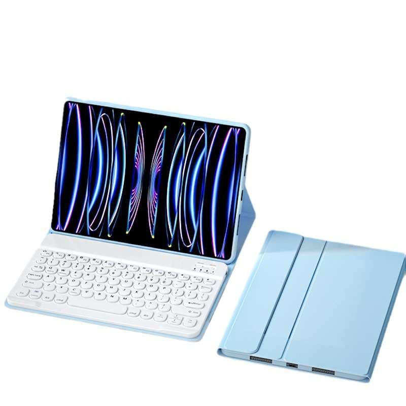 iPadケース 薄型軽量 縦置き 可能 着脱式 キーボードケース