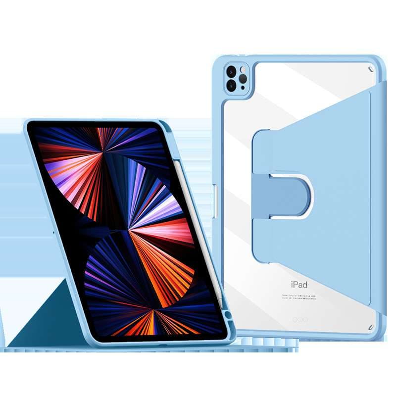 iPadケース 片手でラクラク 縦置き横置き スタンドケース