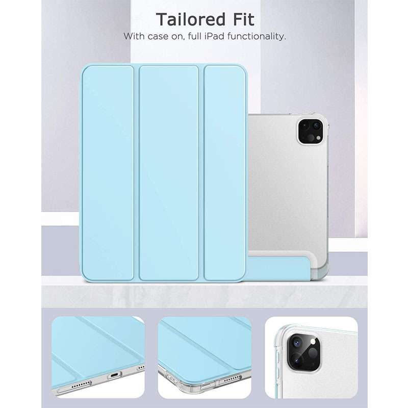 iPadケース　 三つ折りスタンド機能付き保護カバー