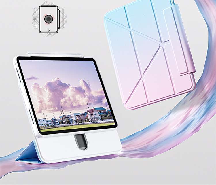 iPadケース　 多機能折りたたみ式タブレットケース