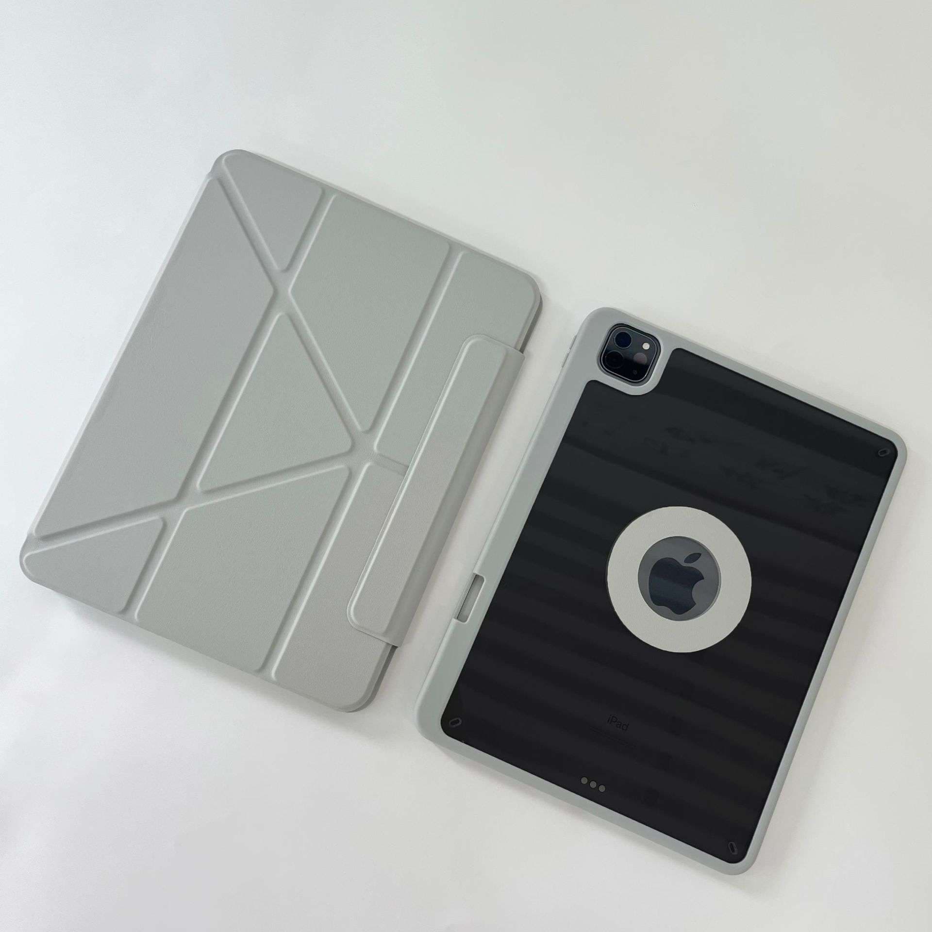 iPadケース　折りたたみ式スタンド機能付きiPadProケース
