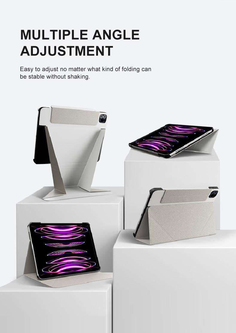 iPadケース　アイパッドプロ用 折りたたみスタンドケース