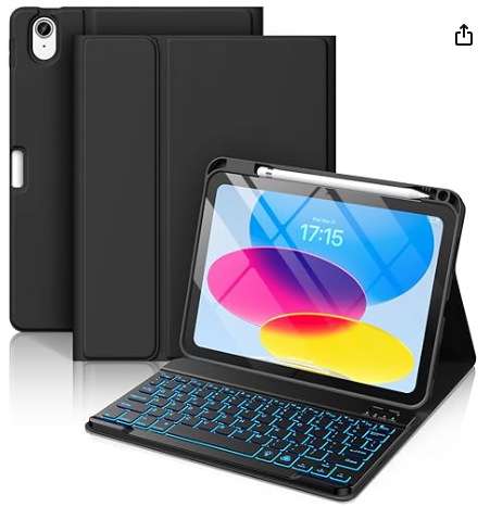 iPadケース　iPad用キーボード付き保護カバースタンド