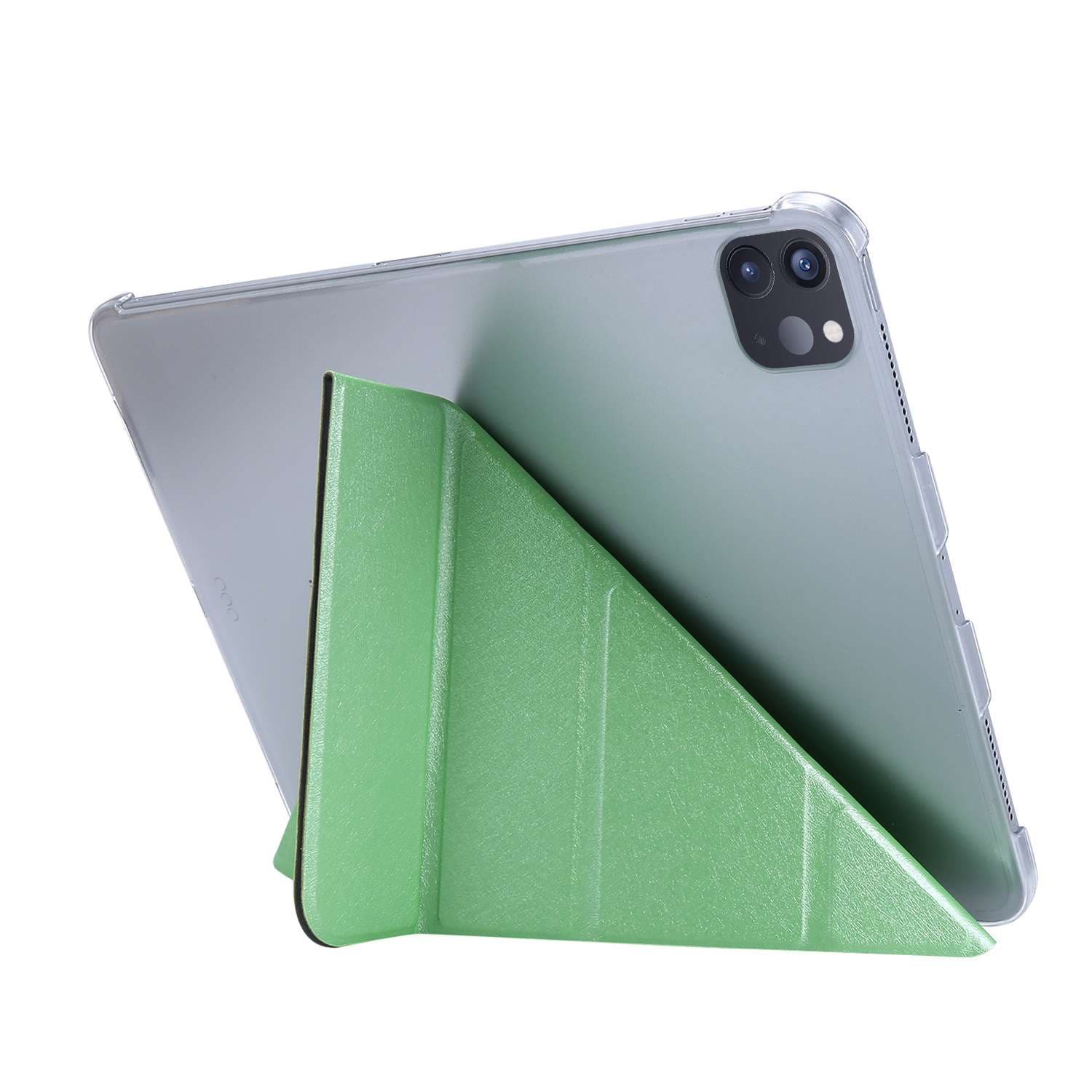 iPadケース　 折り紙風スタンド機能付き保護カバー