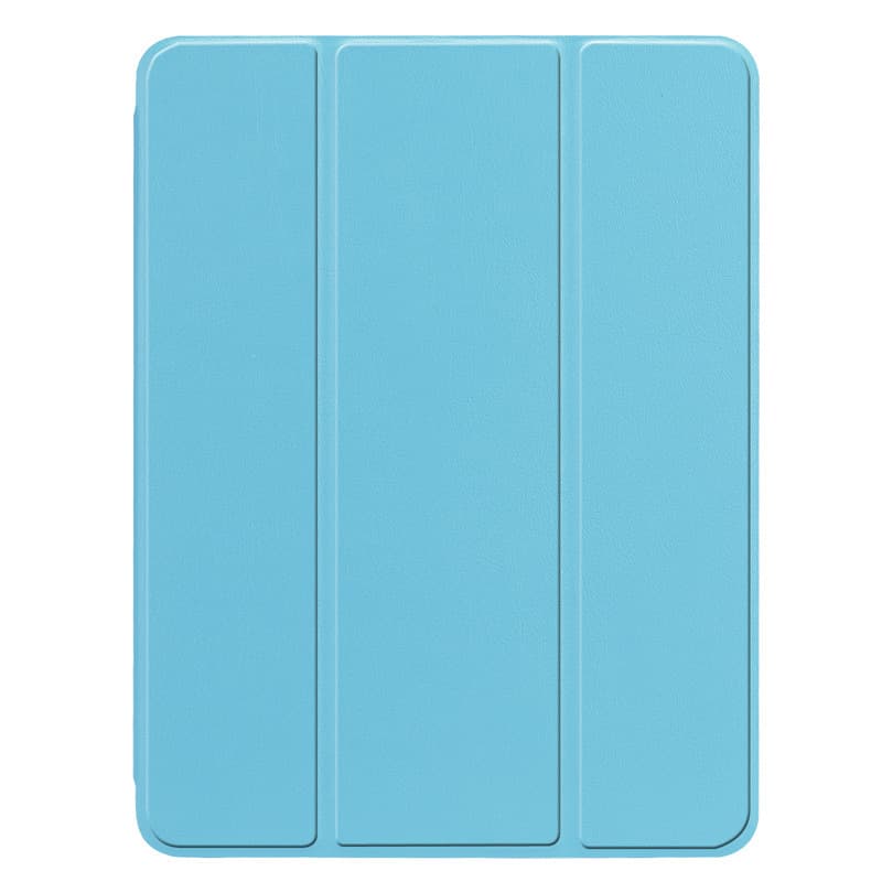 三つ折りスタンド機能付きペンホルダー搭載ipadカバー