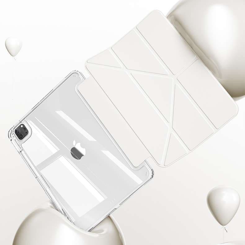 折り畳みスタンド機能付き耐衝撃iPadケース　