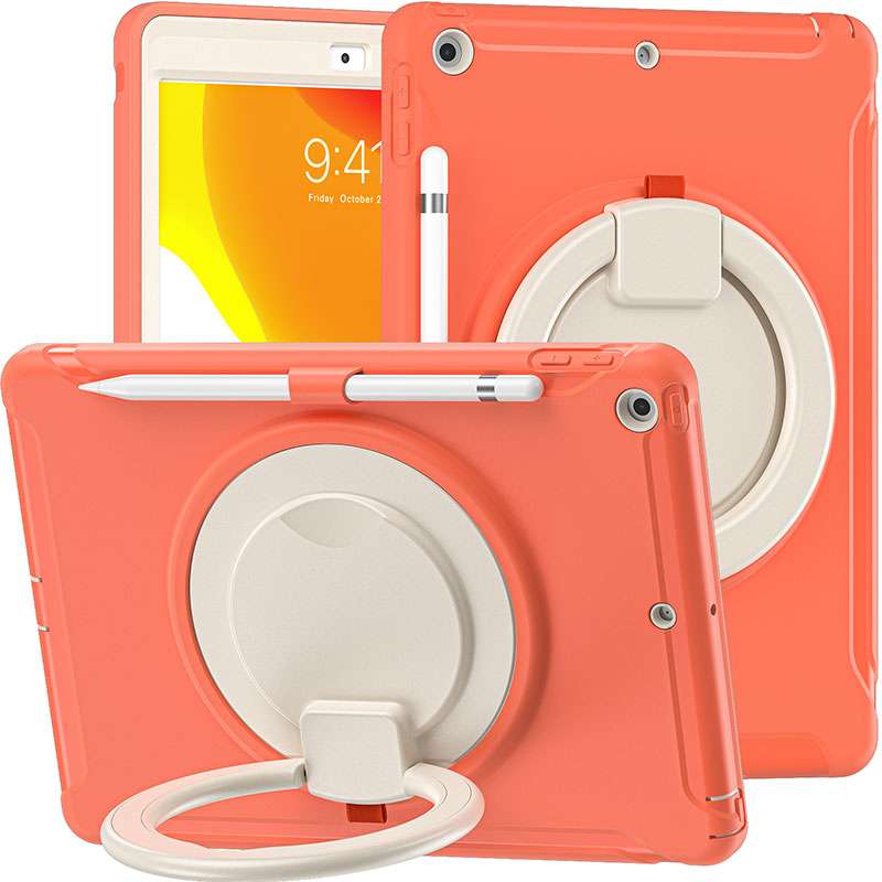 iPadケース　回転スタンド付き 耐衝撃 アイパッドエア保護ケース