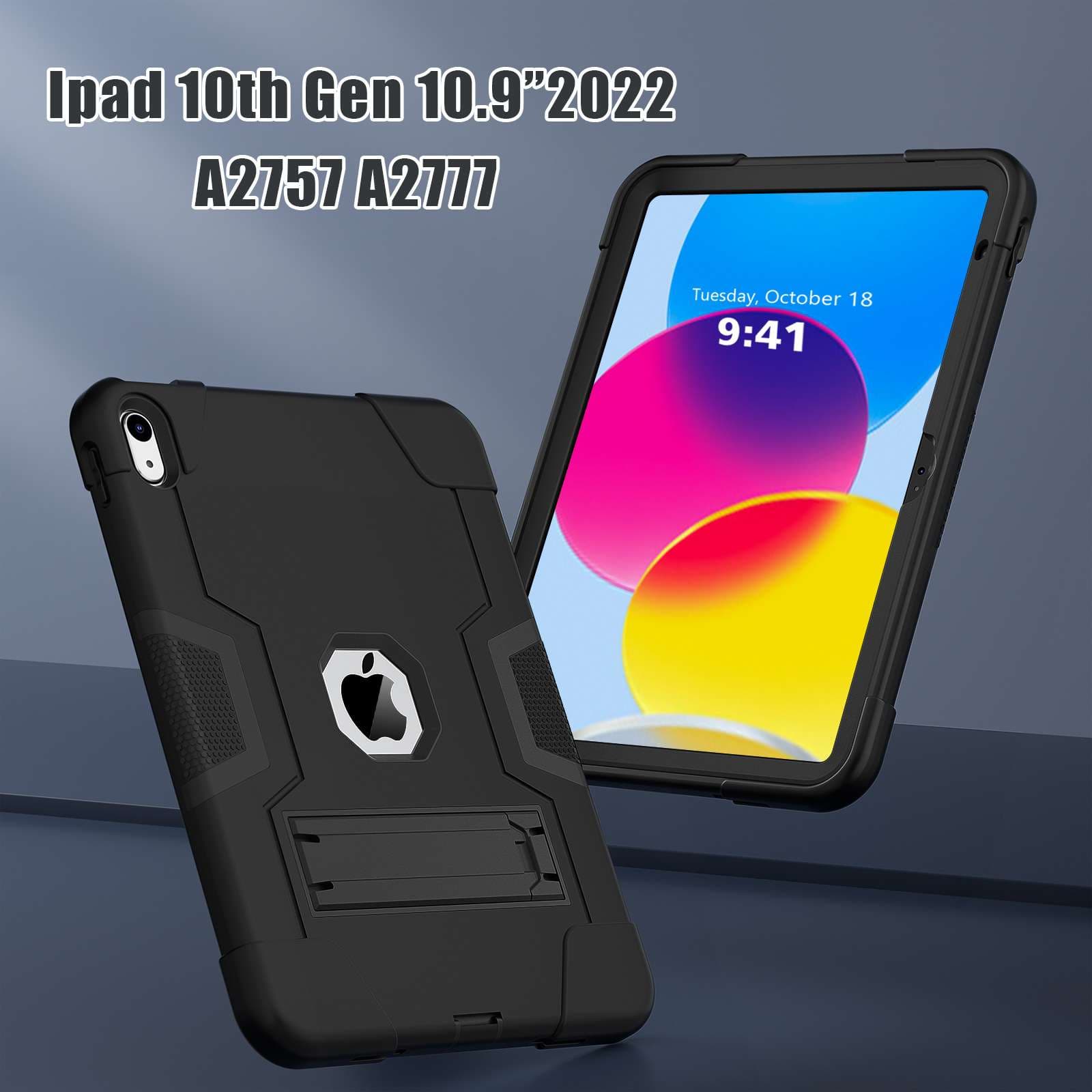 iPadケース　 頑丈保護 多機能タブレットケース