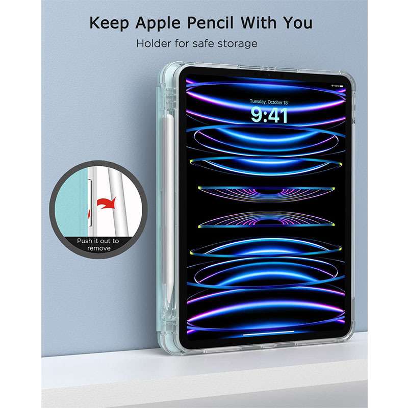 iPadケース　 三つ折りスタンド機能付き保護カバー