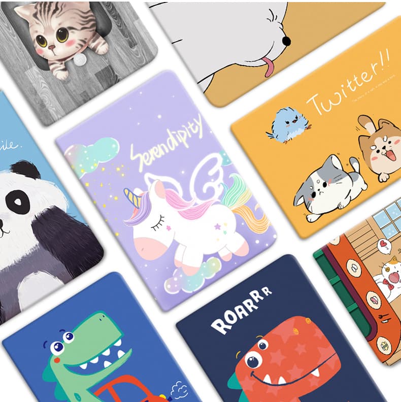 ipadカバー かわいい動物イラスト保護カバー