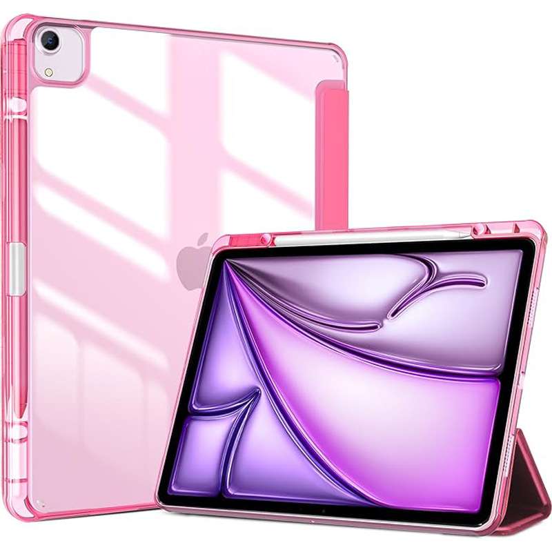 iPadケース　透明ハードバック アイパッド第6世代保護ケース
