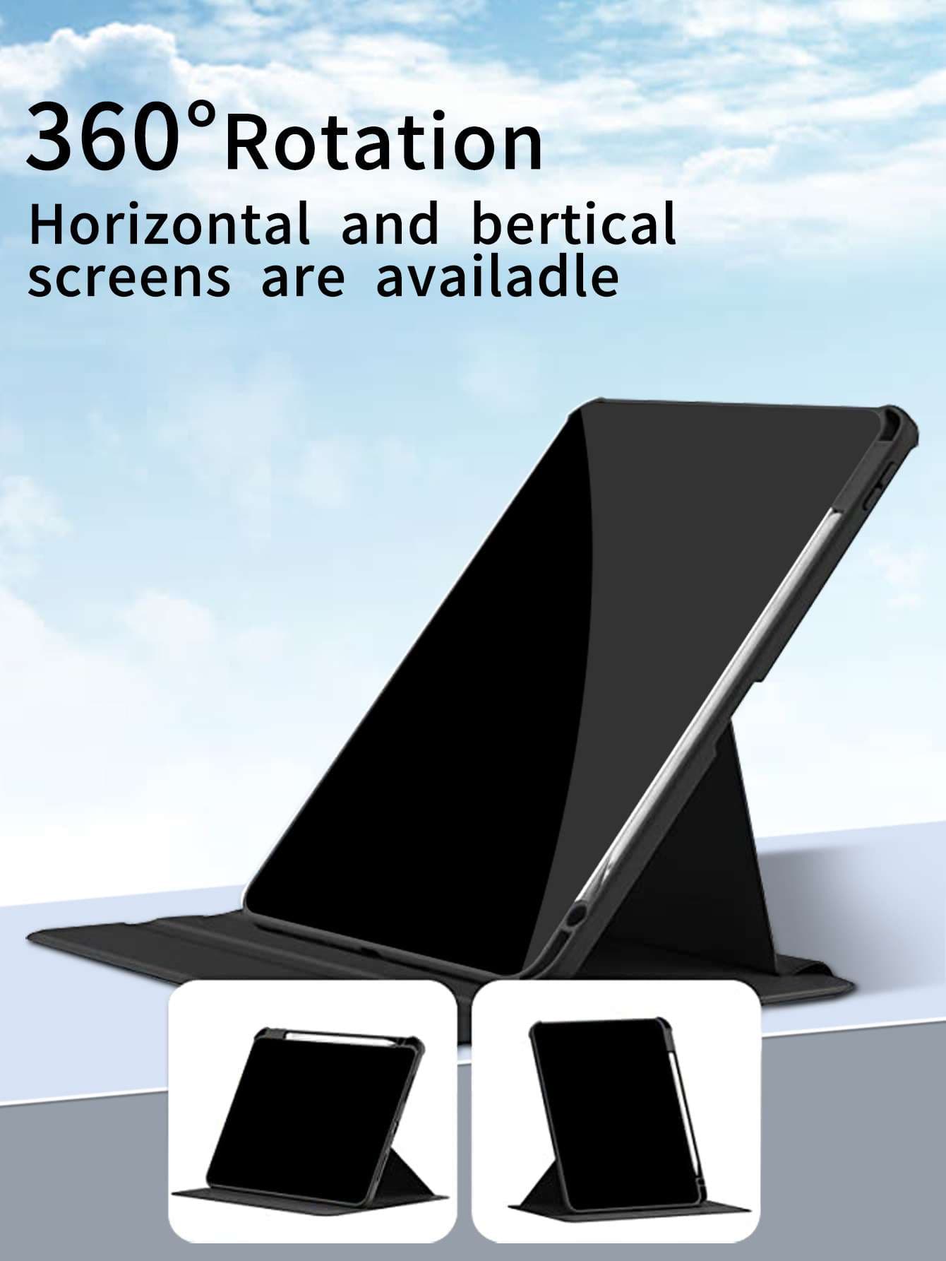iPadケース　iPad第10世代用多機能保護ケース