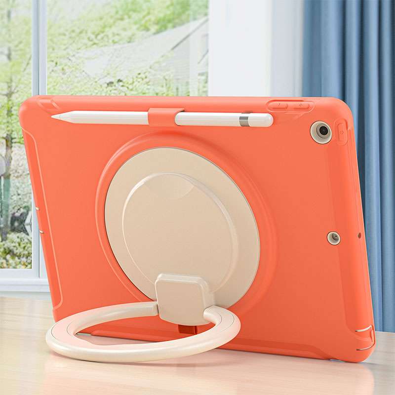 iPadケース　回転スタンド付き 耐衝撃 アイパッドエア保護ケース