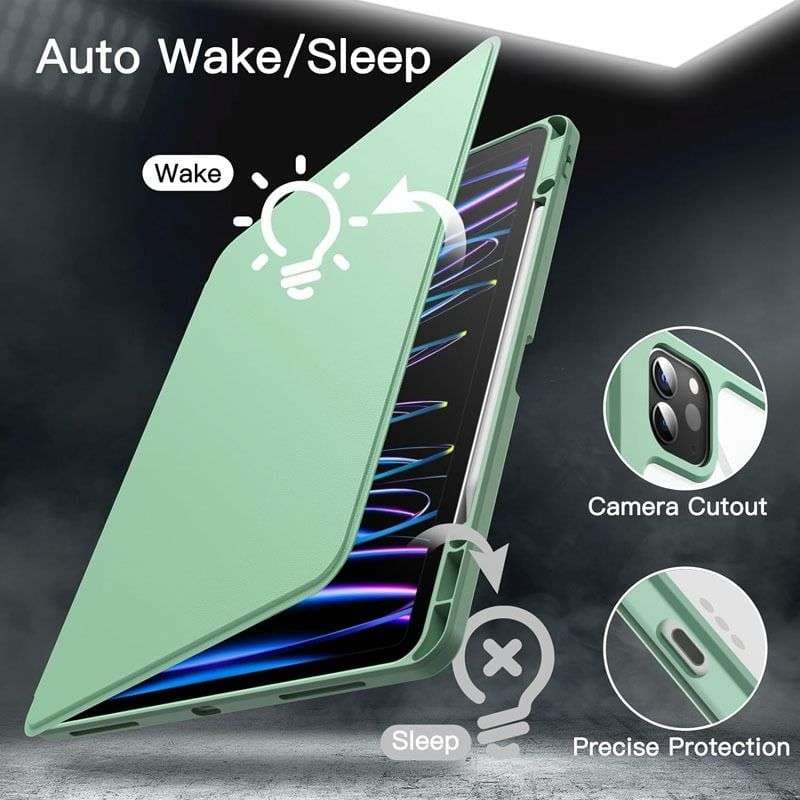 iPadケース　アイパッドエア第5世代用多機能保護ケース