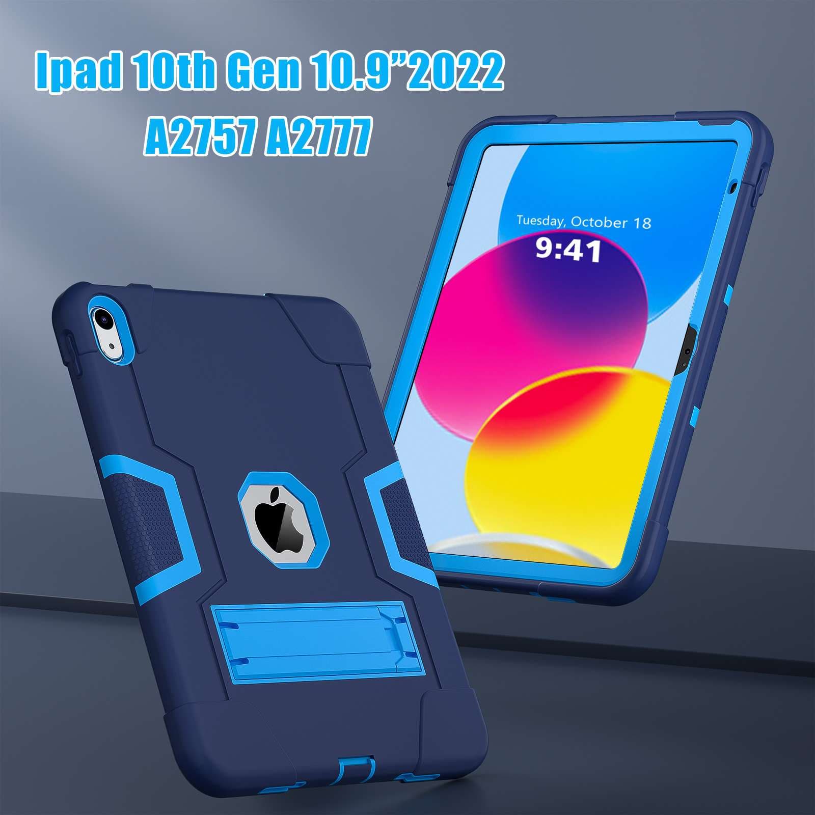 iPadケース　 頑丈保護 多機能タブレットケース