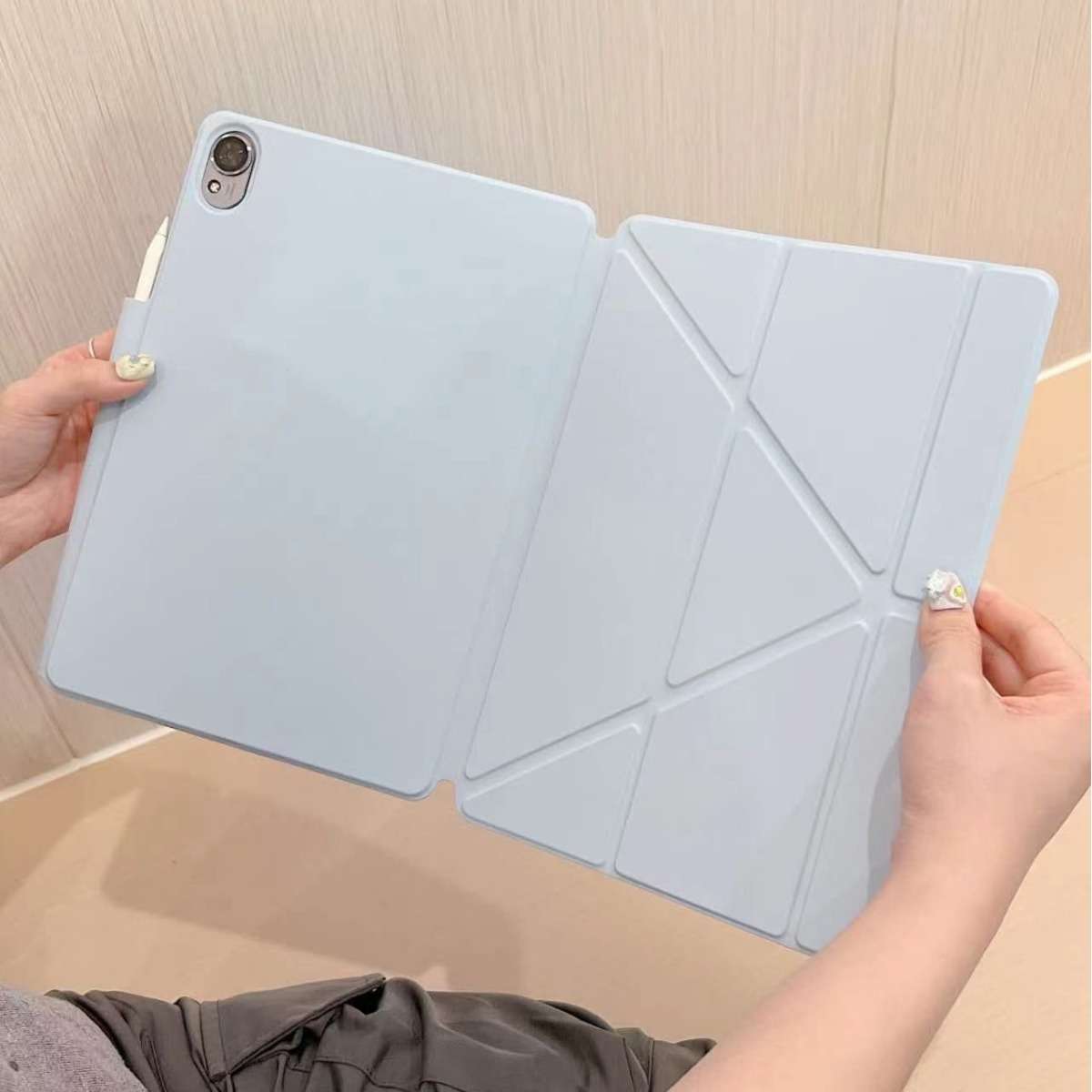 iPadケース　 折り畳みスマート保護ケース