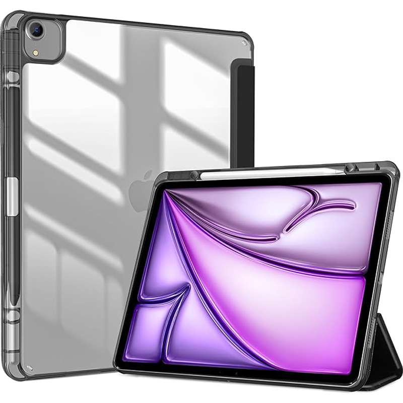 iPadケース　透明ハードバック アイパッド第6世代保護ケース