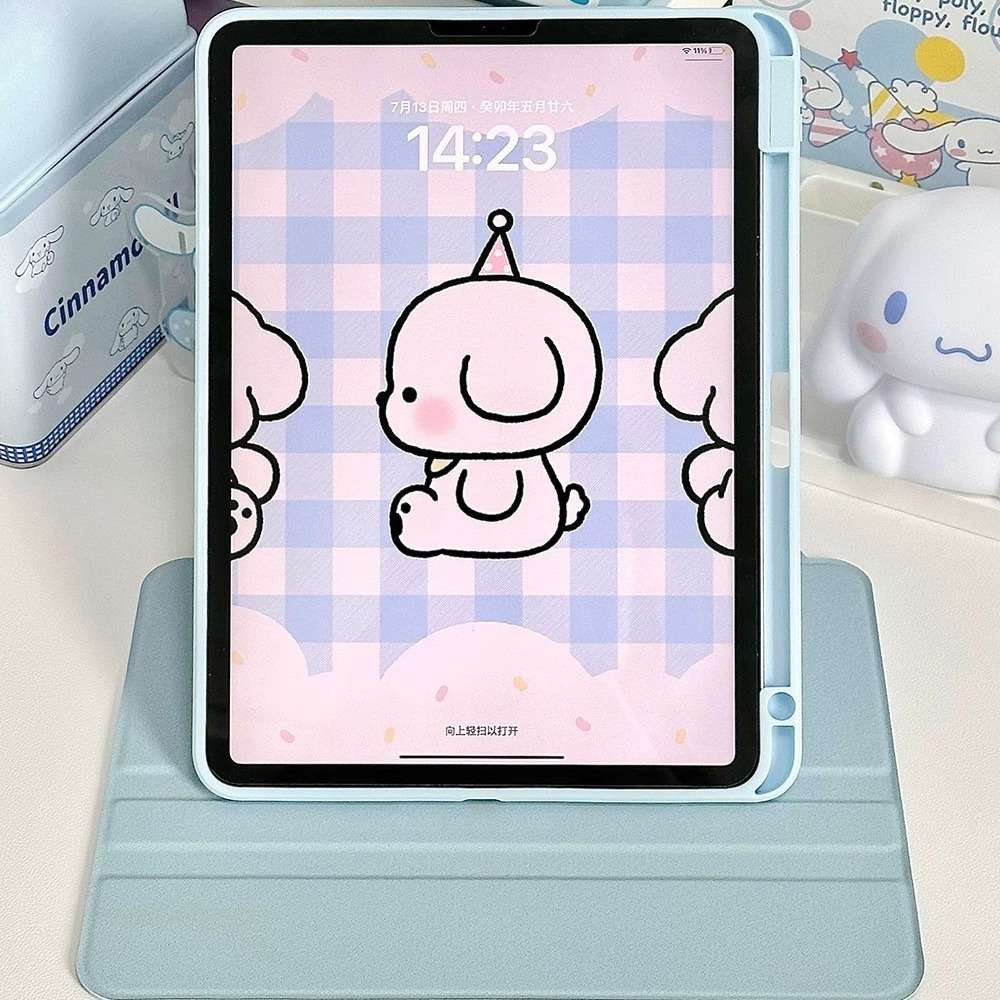 iPadケース 背面保護 多機能スタンド付きタブレットカバー