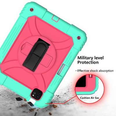 iPadケース　 軍事級保護 多機能スタンド付きタブレットケース
