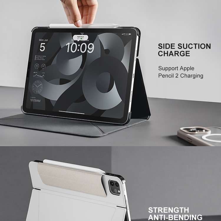 iPadケース　アイパッドプロ用 折りたたみスタンドケース
