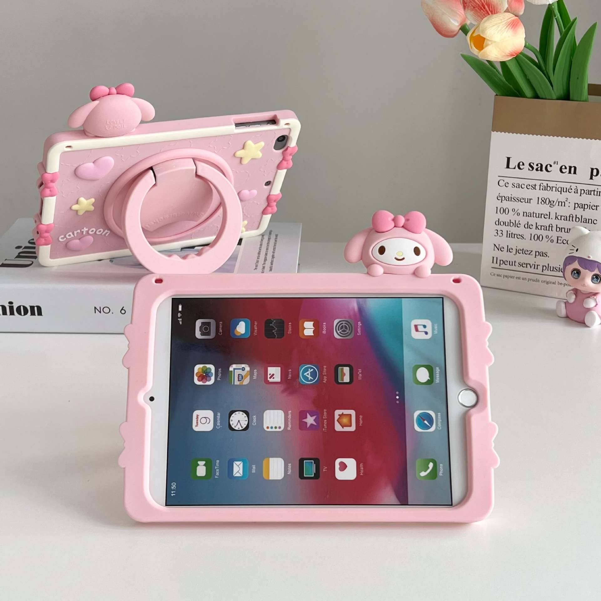 iPadケース かわいいカメラ風 アイパッドケース