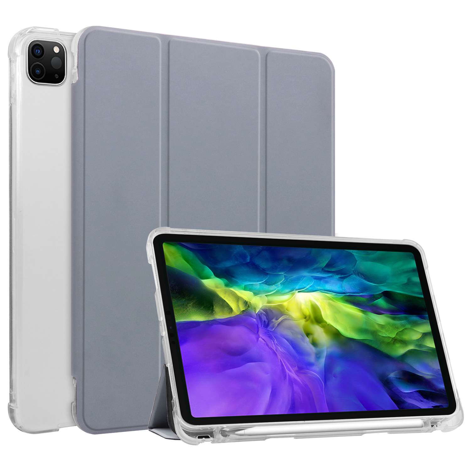 iPadケース　アイパッド第10世代用三つ折り保護ケース