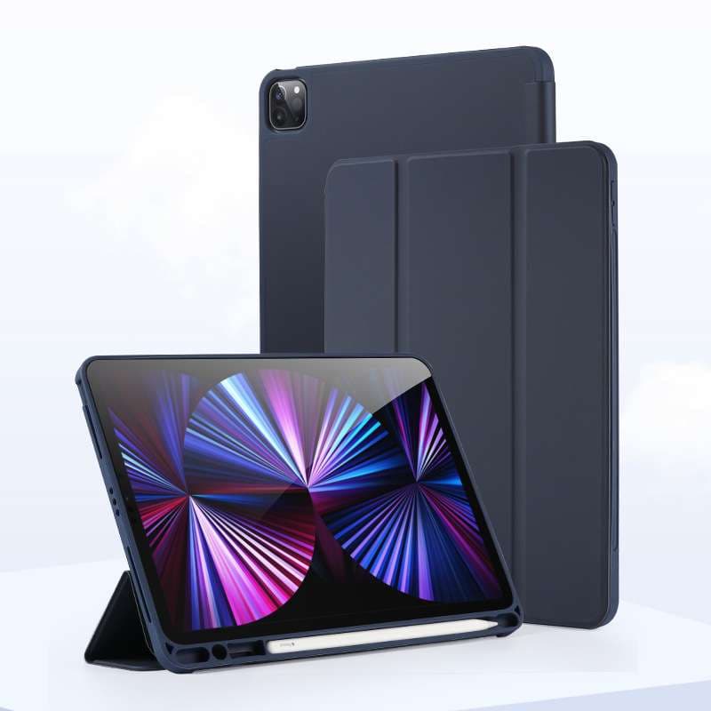 iPadケース　新型アイパッドプロ用 三つ折り保護ケース