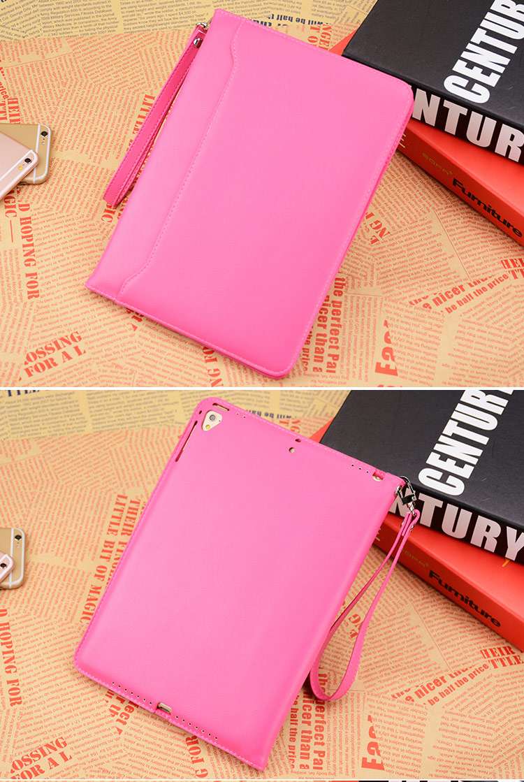 iPadケース　多機能ハンドル付きiPad第9世代用レザーケース