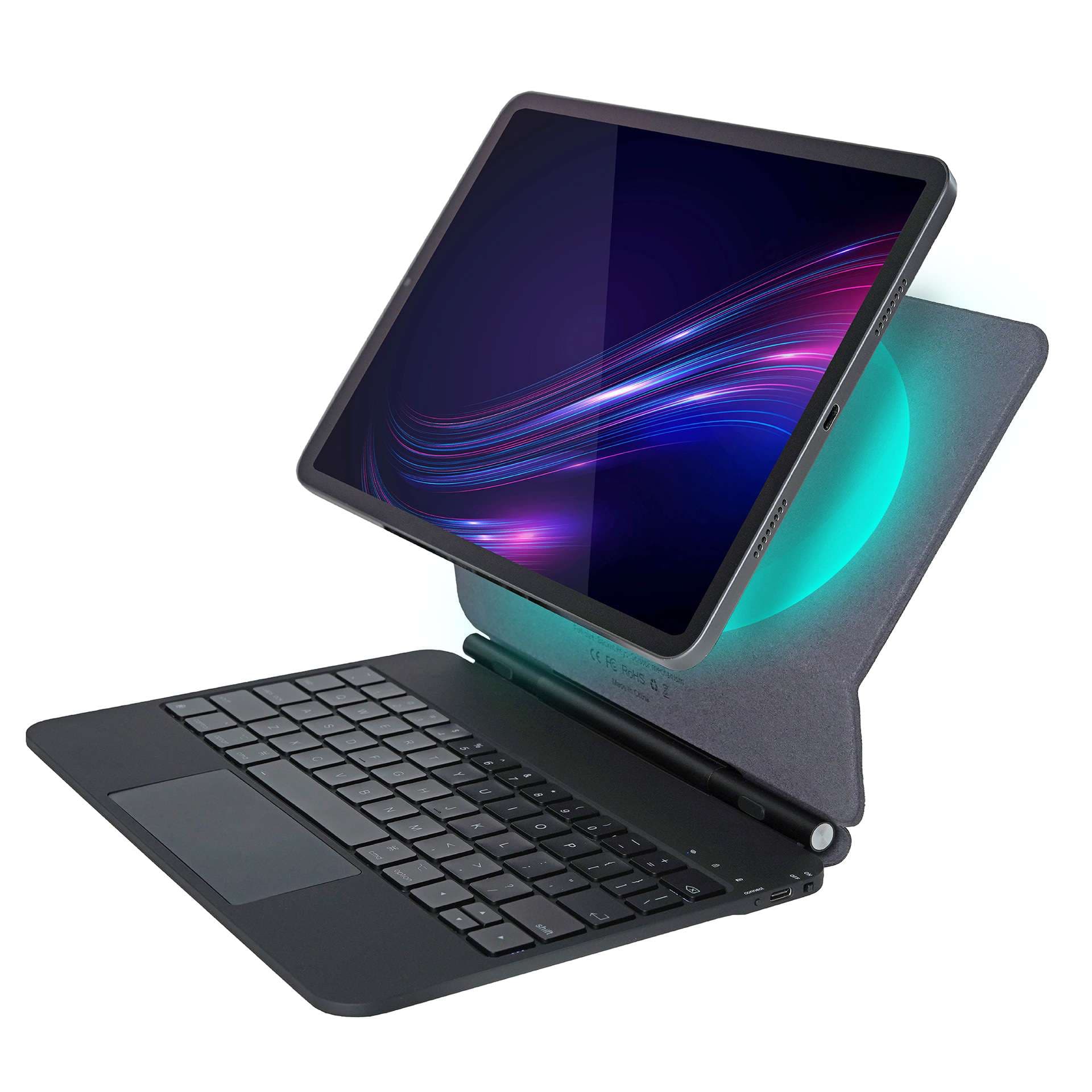iPadケース　アイパッドプロ用 キーボード付き保護ケース
