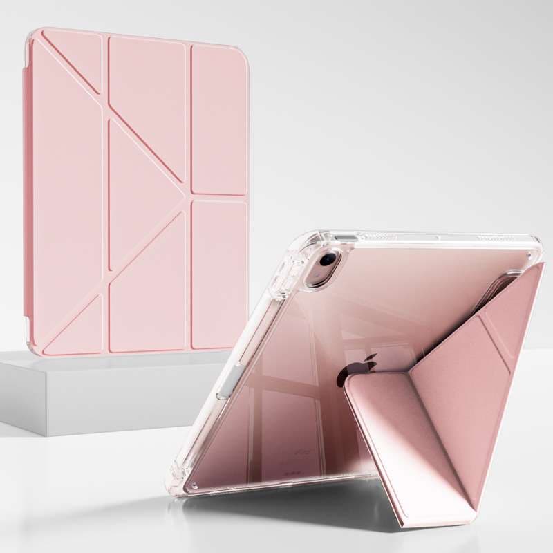 折り畳みスタンド機能付き耐衝撃iPadケース　