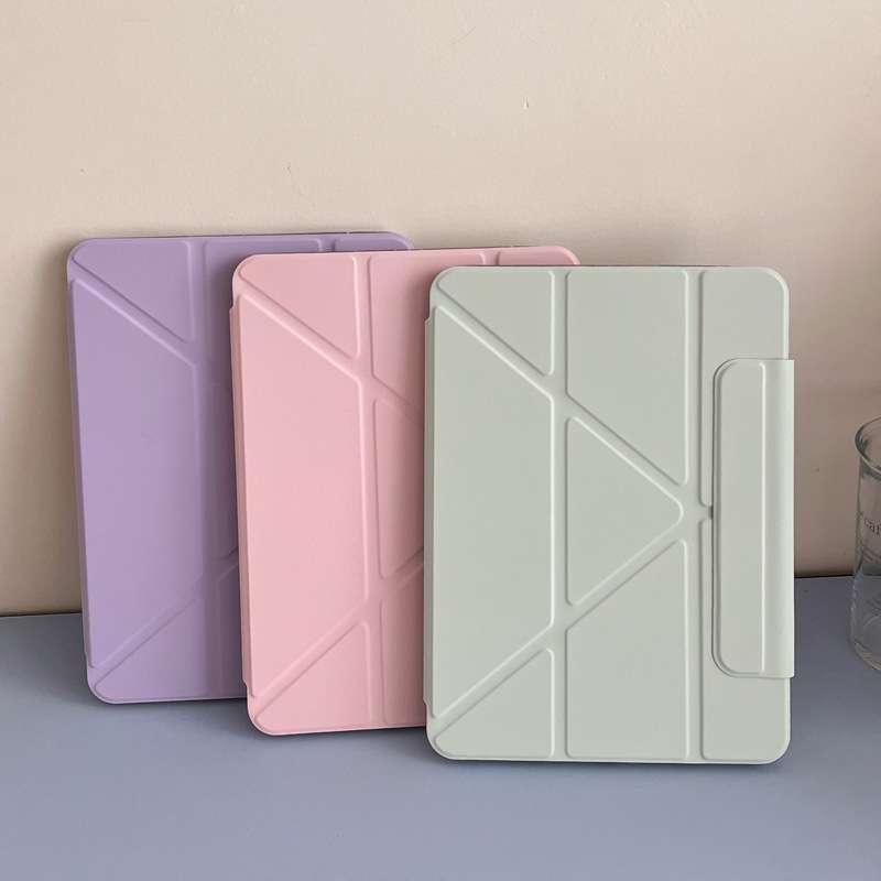 iPadケース　 幾何学模様の多機能保護カバー