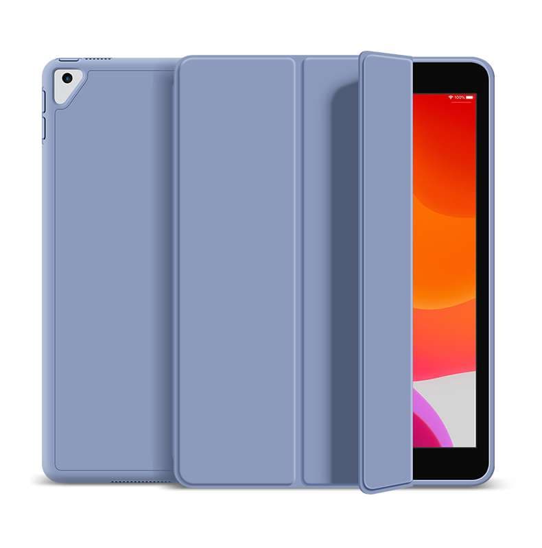 iPadケース ソフト素材スタンド機能付き保護カバー
